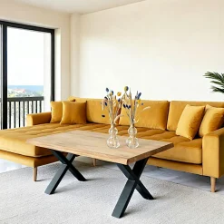 Fauteuils En Tissu|Fauteuils Convertibles|MODI Fauteuil convertible bleu canard - coussin assorti