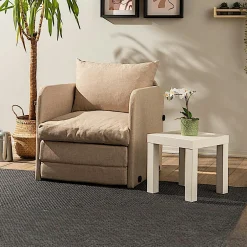 Fauteuils En Tissu|Fauteuils Convertibles|ORURO Fauteuil convertible gris velours couchage 200 cm