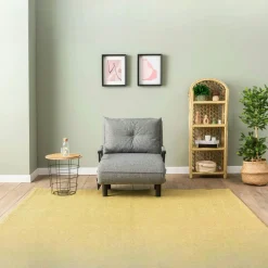 Fauteuils Convertibles|IBARRA Fauteuil convertible gris clair couchage 175 cm