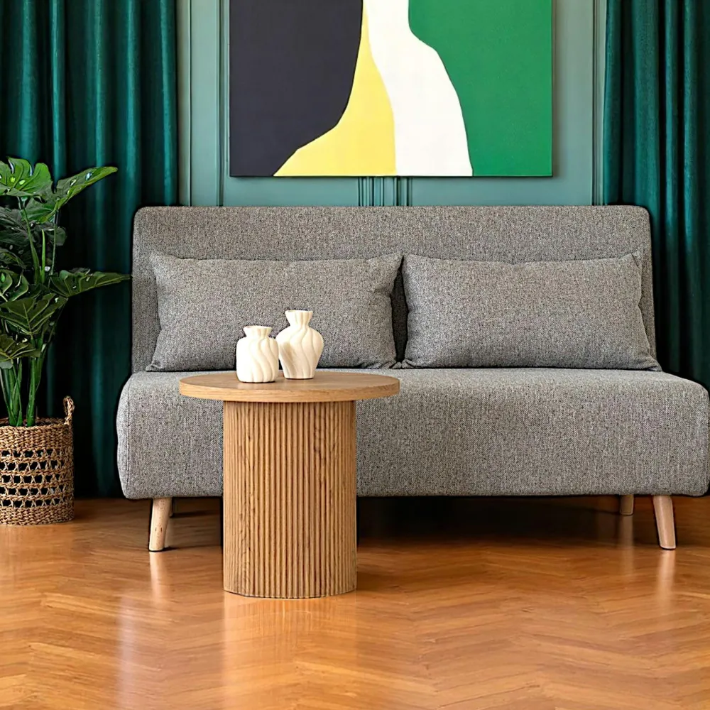 Fauteuils En Tissu|BERLIN Fauteuil pivotant confort, couleur blanc naturel