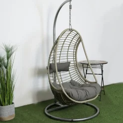 Fauteuils Suspendus|SOUTH BEACH Fauteuil œuf suspendu blanc