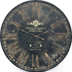 Horloges| Horloge en métal façon vieilli D80cm