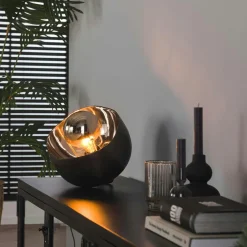 Lampadaires| Luminaire arc contemporain blanc