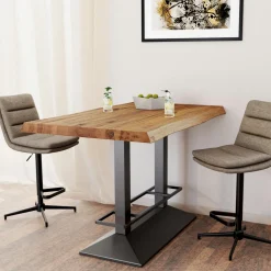 Meubles D'Entrée·Vestiaires|Meubles D'Entrée·Vestiaires / Meubles À Chaussures|Docker Meuble à chaussures hévéa recyclé naturel et métal noirci 8 tiroirs 132X40X91cm