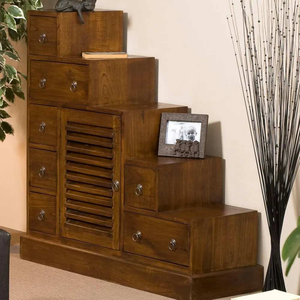 Meubles Tv En Bois|Lola Meuble TV 3 tiroirs 140cm