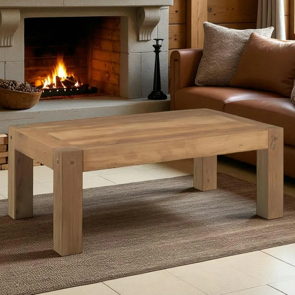 Meubles Tv En Bois|Meubles Tv Scandinaves|Fjord Meuble TV bois de chêne 2 tiroirs