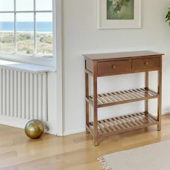 Meubles Tv En Bois|Bisho Meuble TV bois de teck 2 portes