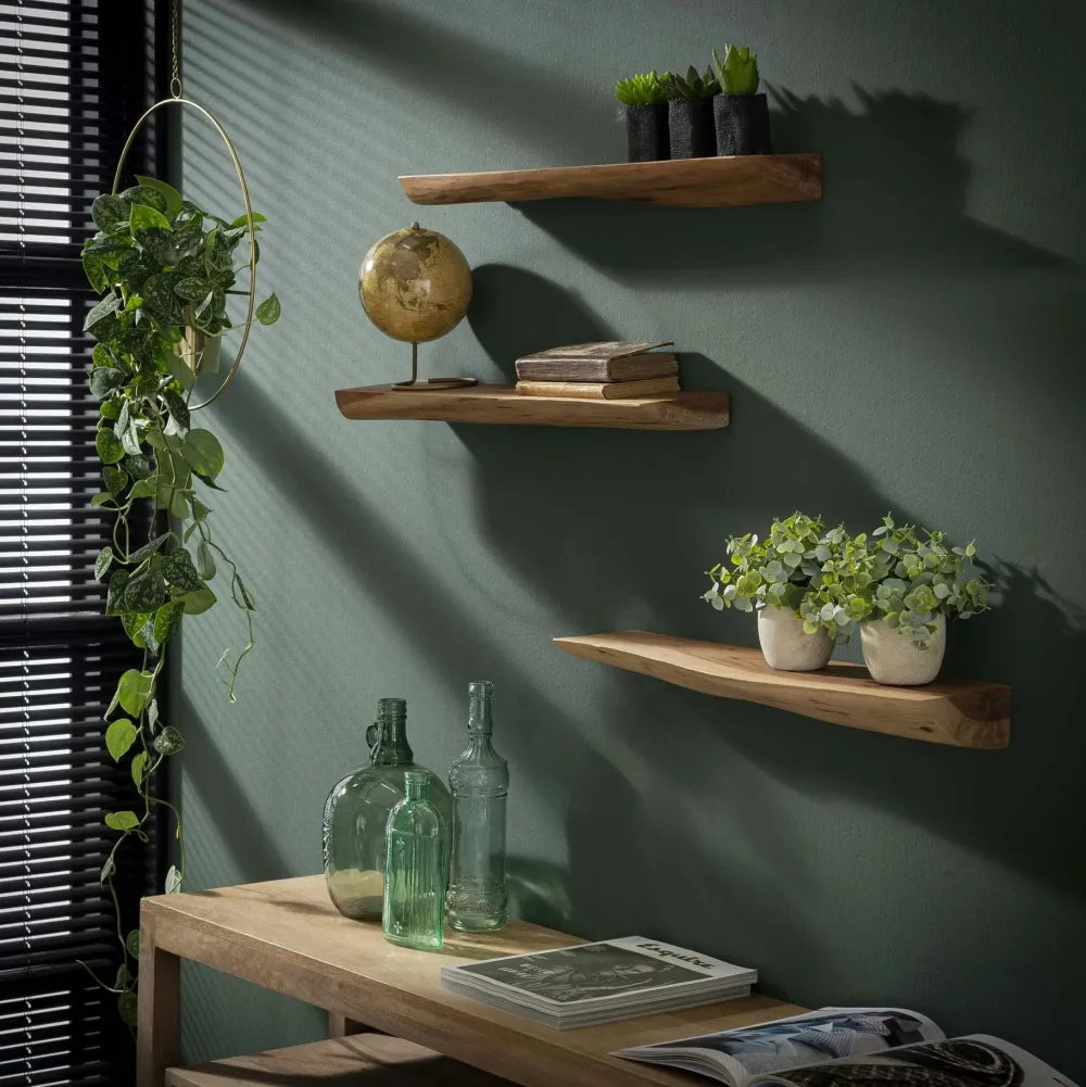 Meubles Tv En Bois|BARBADE Meuble tv bois recyclé teck laque noire