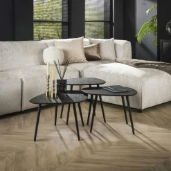 Meubles Tv En Bois|DELHI Meuble TV en bois de manguier motif baguette