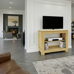 Meubles Tv En Bois|Helena Meuble TV hévéa 80cm