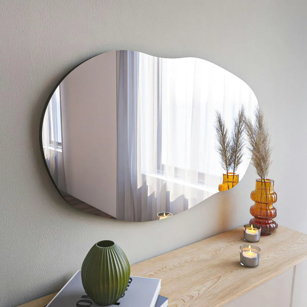 Miroirs|CODY Miroir design organique forme libre 89 cm - mural