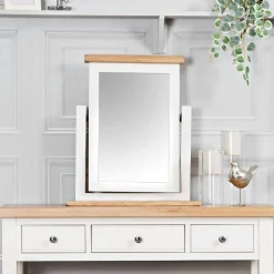 Miroirs|Meubles De Chambre·Coiffeuses|NAXOS Miroir pour meuble coiffeuse blanc