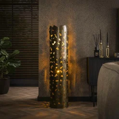 Miroirs|SEOUL Miroir sur pied avec cadre noir 40x150 cm