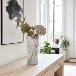 Rangements Déco·Paniers / Boîtes De Rangement|Caches-Pots| Panier de rangement en jonc de mer 3 couleurs avec poignées (lot de 2)