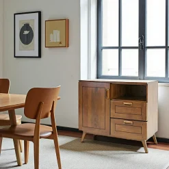 Buffets Vintage|Buffets Vintage|Sixties Petit buffet bois d'hévéa