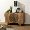 Univers Déco·Globe-Trotter|Meubles De Rangement·Petits Meubles De Rangement|MAURAI Petit buffet décor mandala