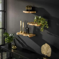 Vases|Arizona Petit vase verre soufflé et racine teck, artisanal