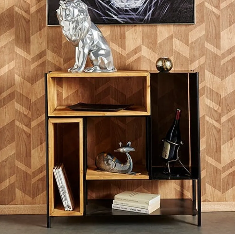 Bibliothèques En Métal|Bibliothèques En Métal|Atelier Petite bibliothèque déstructurée