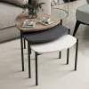 Tables Basses Gigognes|JENA Petite table gigogne moderne 3 couleurs (lot de 3)