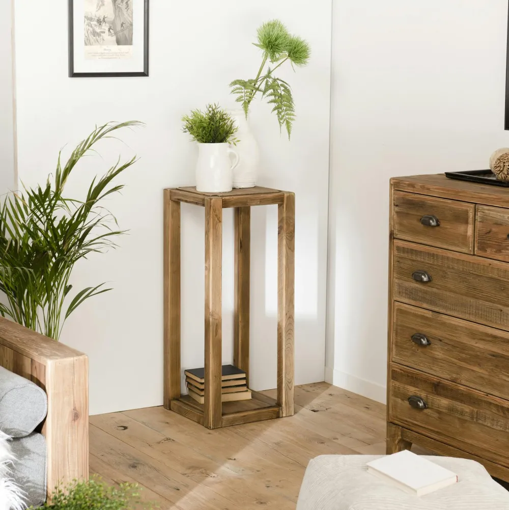 Meubles D'Entrée·Portemanteaux|Portemanteaux Industriels|RALF Portemanteau mural moderne 1 étagère effet céramique et 6 crochets