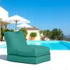 Coussins / Poufs De Jardin|ARTA Pouf bain de soleil extérieur turquoise