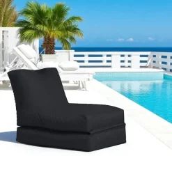 Coussins / Poufs De Jardin|ARTA Pouf bain de soleil extérieur turquoise