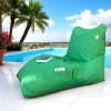 Transats / Bains De Soleil|ARTA Pouf bain de soleil XXL imperméable – vert