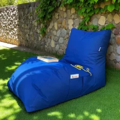 Transats / Bains De Soleil|ARTA Pouf bain de soleil XXL imperméable – vert