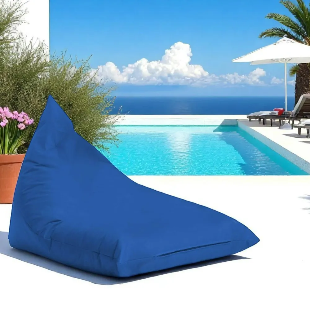 Coussins / Poufs De Jardin|ARTA Pouf berlingot extérieur bleu