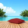 Coussins / Poufs De Jardin|ARTA Pouf coussin de sol extérieur imperméable - rouge