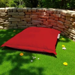 Coussins / Poufs De Jardin|ARTA Pouf coussin de sol extérieur rouge - 100 cm