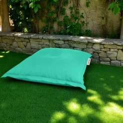 Coussins / Poufs De Jardin|ARTA Pouf coussin de sol extérieur turquoise - 100 cm