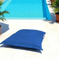 Coussins / Poufs De Jardin|ARTA Pouf coussin de sol extérieur bleu - 100 cm