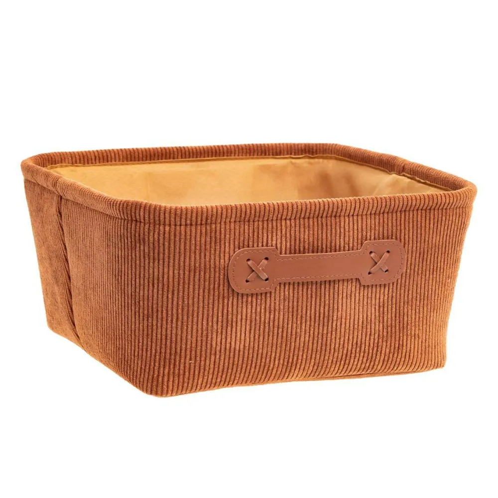 Meubles De Salon·Poufs| Pouf cube tropical motif feuilles et grandes fleurs rouges 35x35x35cm BORNEO