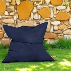 Coussins / Poufs De Jardin|ARTA Pouf XXL extérieur bleu foncé 180 cm