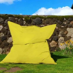 Coussins / Poufs De Jardin|ARTA Pouf XXL extérieur jaune 180 cm