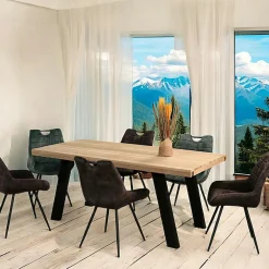 Rallonges De Tables À Manger|ATLANTA Rallonge de table à manger (pour table repas 180)