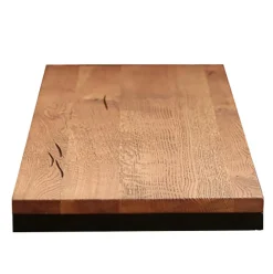 Rallonges De Tables À Manger|PALERME Rallonge pour table ronde extensible en chêne brun 130 cm (40 cm)