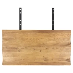 Rallonges De Tables À Manger|SAVONE Rallonges en bois de chêne clair avec bordures naturelles pour table à manger 140 cm / 200 cm / 240 cm (lot de 2)