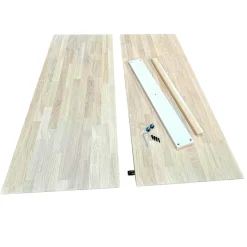 Rallonges De Tables À Manger|COLOGNE Rallonges pour table extensible en chêne huilé 140-340 cm (lot de 2)