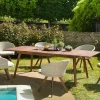 Salons De Jardin·Ensemble Repas|BAHIA Salon de jardin (1 table de jardin extensible 180x240, 6 fauteuils de jardin)