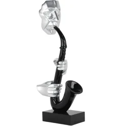 Objets Décoration·Figurines / Statues| Sculpture moderne en métal peint danseurs