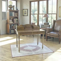 Bureaux En Bois|Tradition Secrétaire 4 tiroirs 110 cm