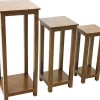 Sellettes En Métal|Tradition Sellette bois gigogne (lot de 3)