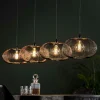 Suspensions / Lustres|RALF Suspension contemporaine 4 lampes style disques