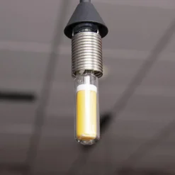 Suspensions / Lustres|RALF Suspension design en verre fumé 3 abat-jour coniques