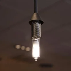 Suspensions / Lustres|RALF Suspension design en verre fumé 9 abat-jour coniques