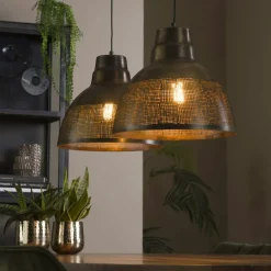 Suspensions / Lustres|Niagara Suspension en verres assortis 5 abat-jour