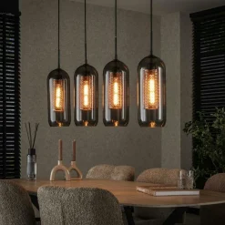 Suspensions / Lustres|NOVA Suspension globe 7 lampes multicolores