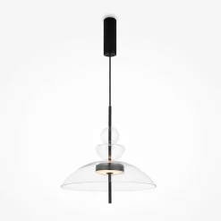 Suspensions / Lustres|NORA Suspension LED moderne - verre silhouette dôme